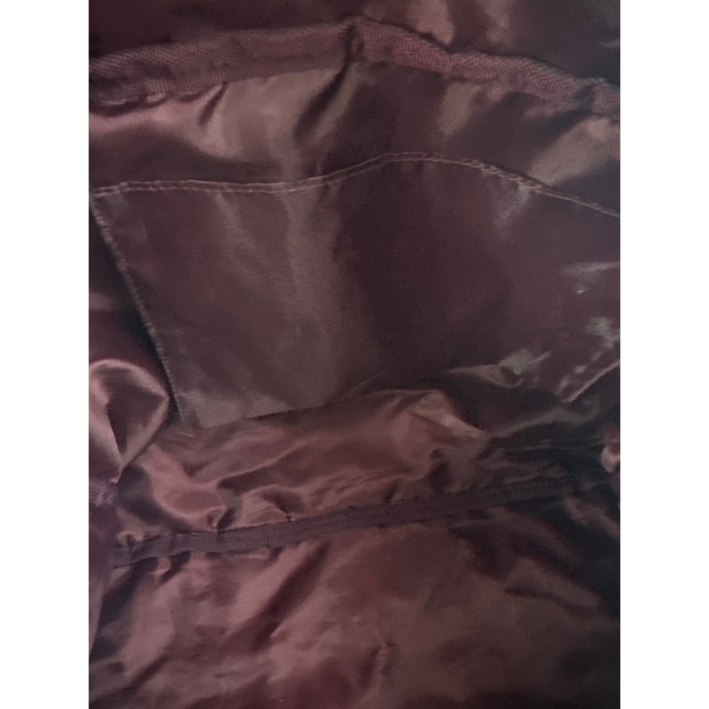 PINK by Victoria's Secret Duffle Bag Maroon Travel Gym Carry On Shoulder‎ Strap - Picture 6 of 11